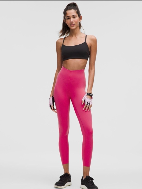 lululemon athletica Pants - NWT Lululemon Raspberry Coulis Glow Up HR Tight 25"